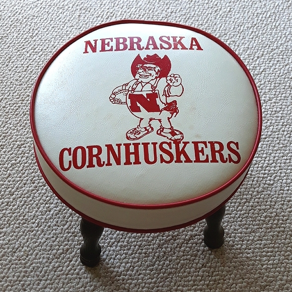 Vintage Other - Nebraska Cornhuskers footrest vintage